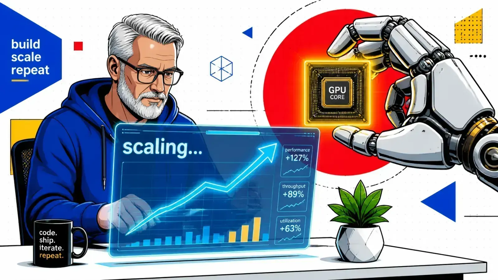 Smart auto-scaling triggers for an AI inference fleet