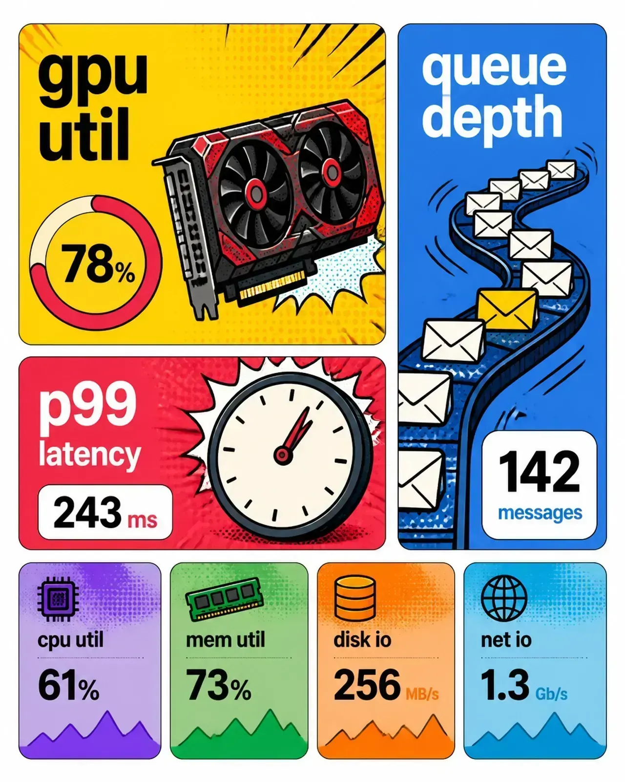 Queue depth predicts latency before users feel it
